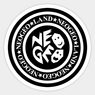 Neo Geo Land Sticker